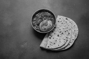 Egg Curry with Roti