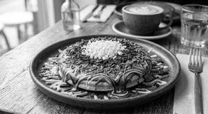 Triple Chocolate pancakes