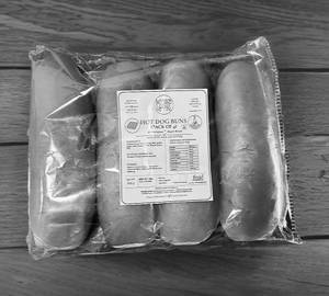 Hot Dog Buns Pack Of 4