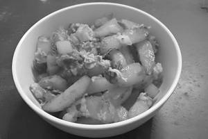 Egg aloo bhujia