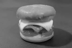 Aloo Tikki Cheese Burger