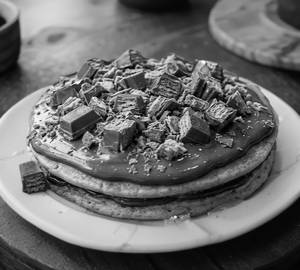 Kit kie crunch stack pancakes