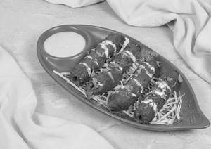 Mutton Seekh Kebab (4 Pieces)