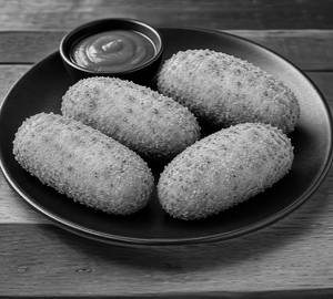 Paneer Bread Roll  4 Pcs