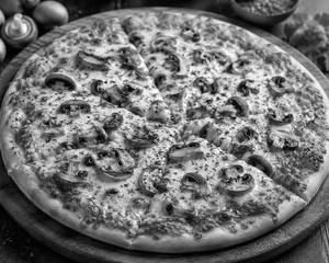 Mushroom Sukka Pizza (9 Inch)