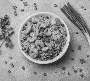 Prawns Schezwan Fried Rice/Noodles