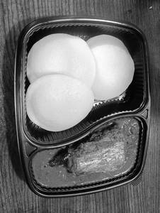 Idli With Fish Kulambu