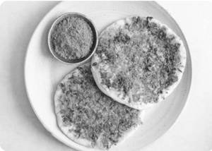 Carrot Podi Uttappam