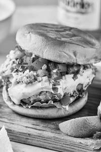 Mexican Chicken Burger