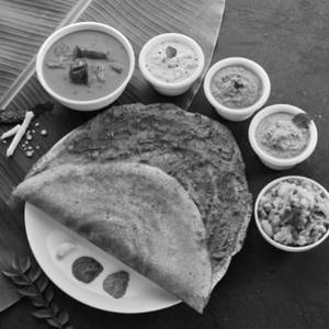 Rava Onion Masala Dosa
