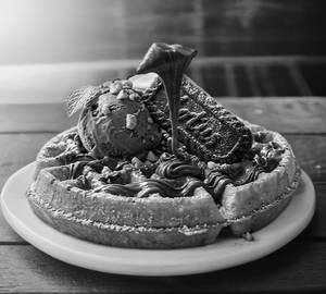 Nutella bite waffles