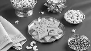 Kaju Kesar Burfi