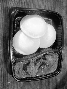 Idli With Chicken Gravy