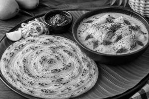 Kerala Paratha W Mango Fish Curry