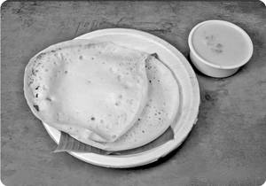 Appam With Coconut Milk
