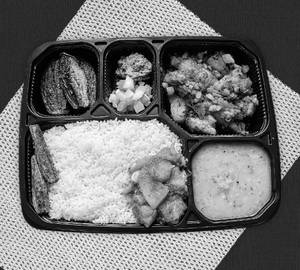 Pork bamboo shoot dry fry thali(5 Pieces)