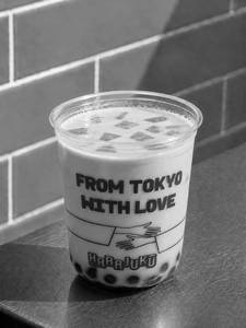 Iced Boba Matcha Latte
