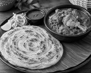 Kerala Paratha With Malabar Chicken Curry