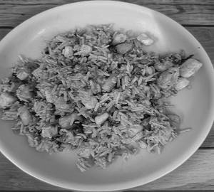 Spicy Garlic Paneer Rice