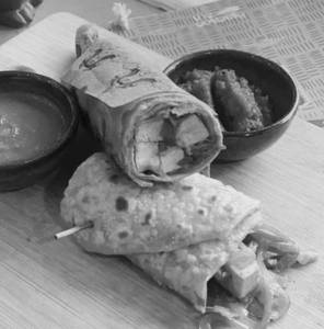 Rolls Loaded With Paneer