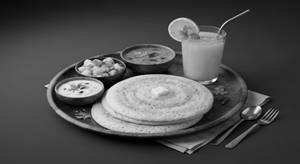 Set Dosa 3pcs + Orange Juice