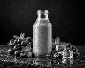 Bluberry Blast [ 216 kcal | 6.4g Protein ]