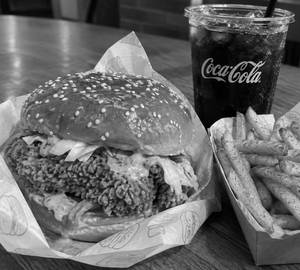 Zinger Burger + Fries  + Cold Drink