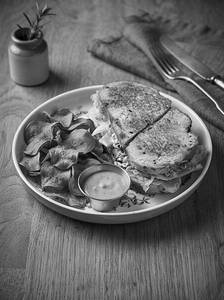 Tex Mex Egg Sandwich