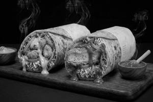 Chipotle Chicken Strip And Chicken Patty Crossover Box (two Non-veg Wrap)