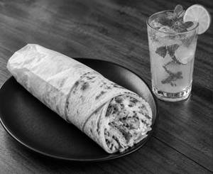 Shawarma Roll + Mint Lime