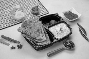 Combo Tiffin 33 – Special Stuffed Paratha Meal
