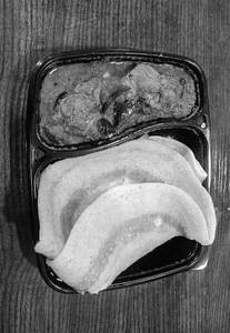 Egg Kal Dosa With Chicken Gravy