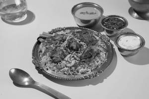 Chicken Black Pepper Mandi Bowl