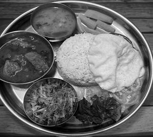 Thali [beef innards]
