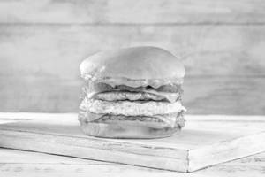 Smash Chicken Cheeseburger