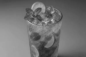 Blue lagoon mojito