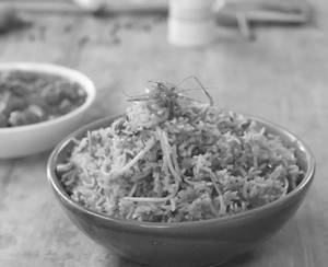 Triple Schezwan Rice (veg)