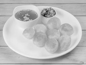 Atta pani puri [6 pieces]