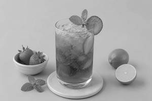 Strawberry mocktail