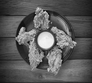 Crispy chicken wings