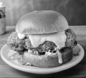 Chicken cheese burger
