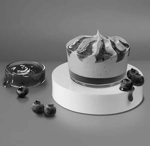 Blueberry Mousse