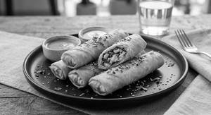 Spinach Corn Cigar Roll [ 5 Pcs ]
