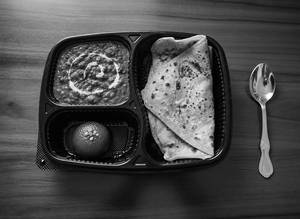 Dal Makhni Paratha Meal