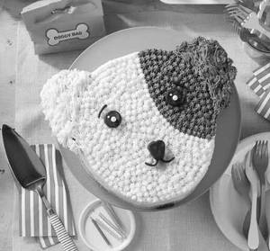Dog cake