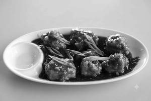 Veg manchurian [6 pieces]