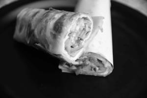 Barbeque Paneer Roll