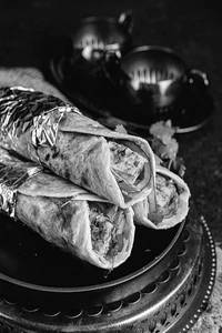 Egg paneer roll