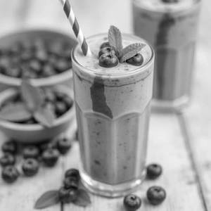 Blueberry Milkshake