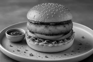 Cheesy Veg Patty Burger